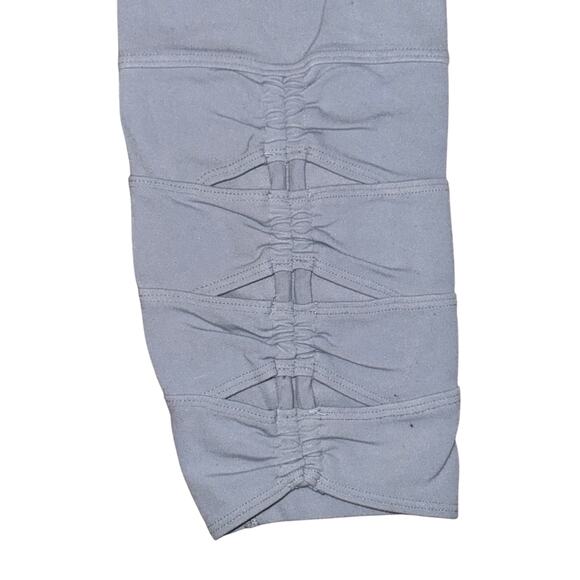 Athleta Salutation Stash Pocket II Cinch 7/8 Tight Women's Size S Light Blue - Picture 4 of 7